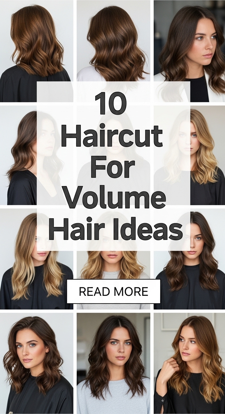 10 Haircut For Volume Hair Ideas
