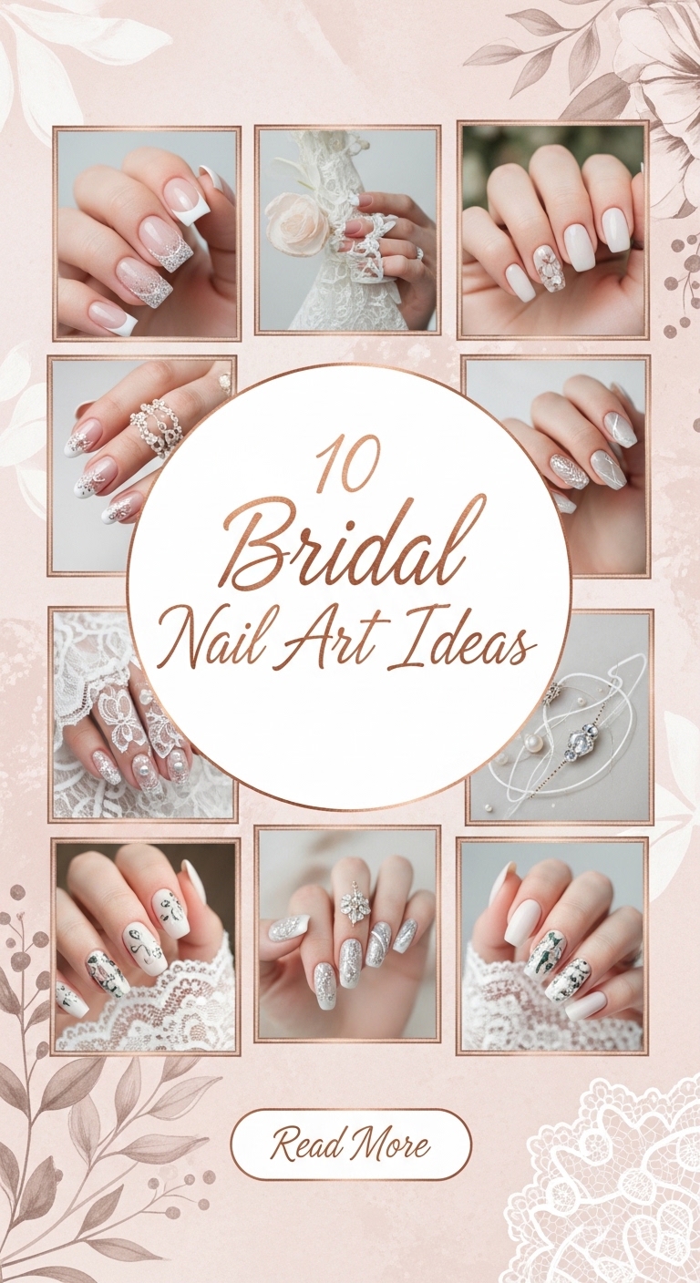 10 Bridal Nail Art Ideas
