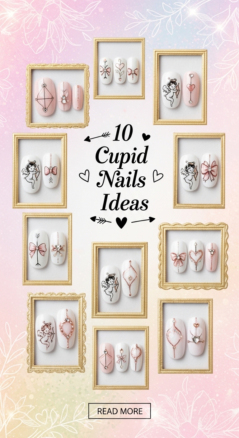 10 Cupid Nails Ideas