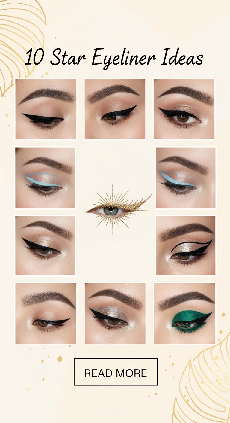 10 Star Eyeliner Ideas
