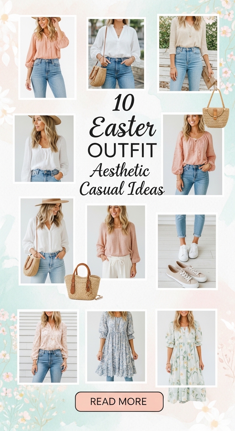 10 Easter Outfit Aesthetic Casual Ideas