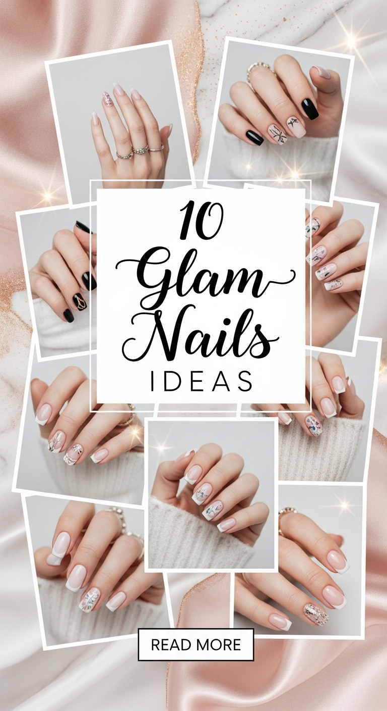 10 Glam Nails Ideas