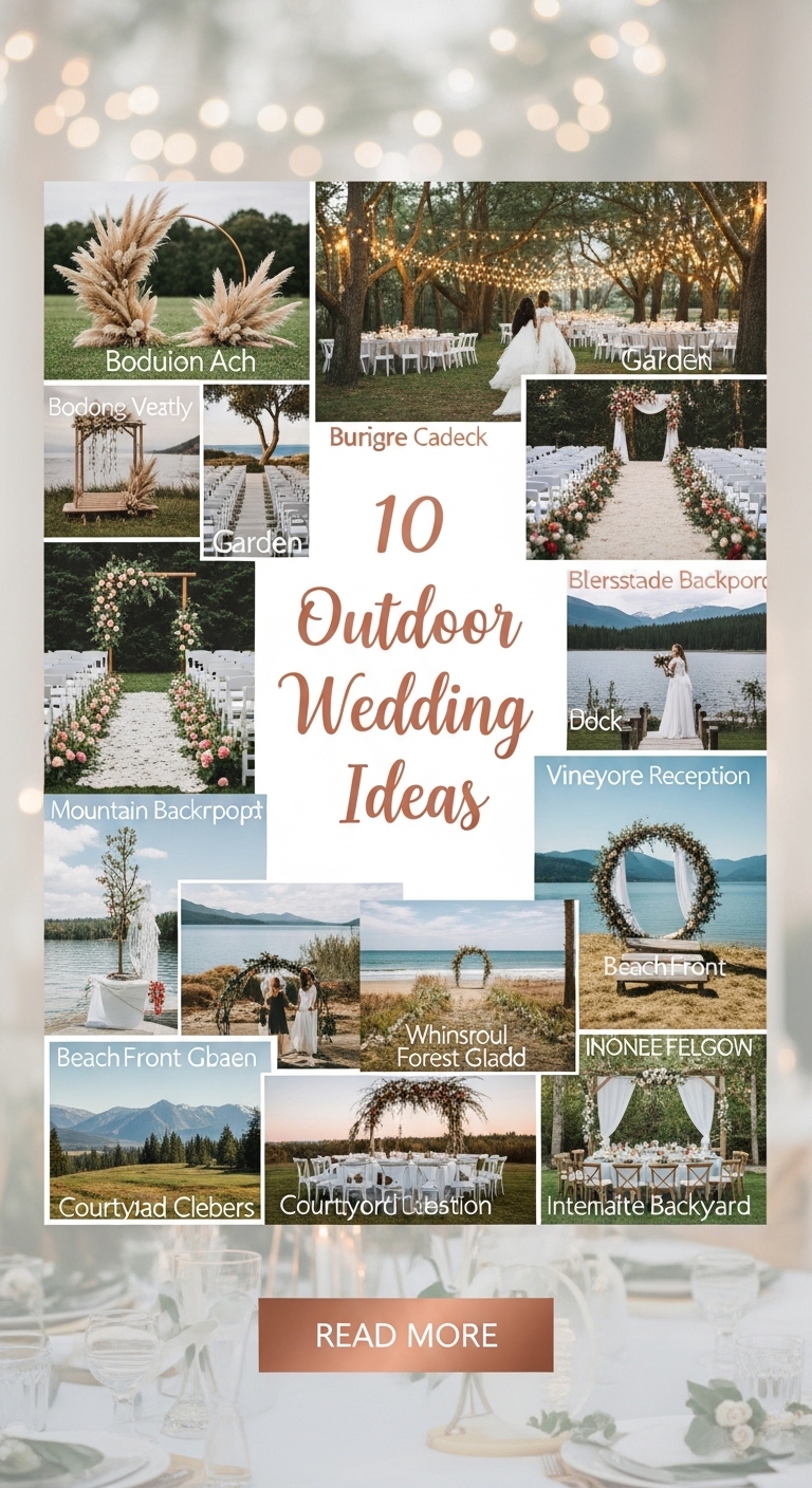 10 Outdoor Wedding Ideas