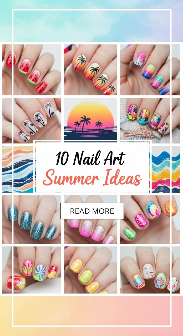 10 Nail Art Summer Ideas