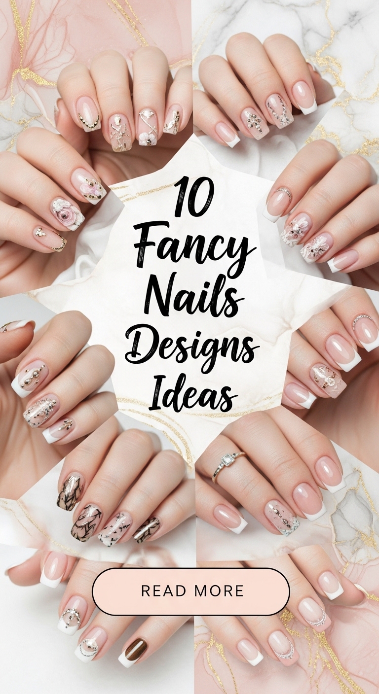10 Fancy Nails Designs Ideas