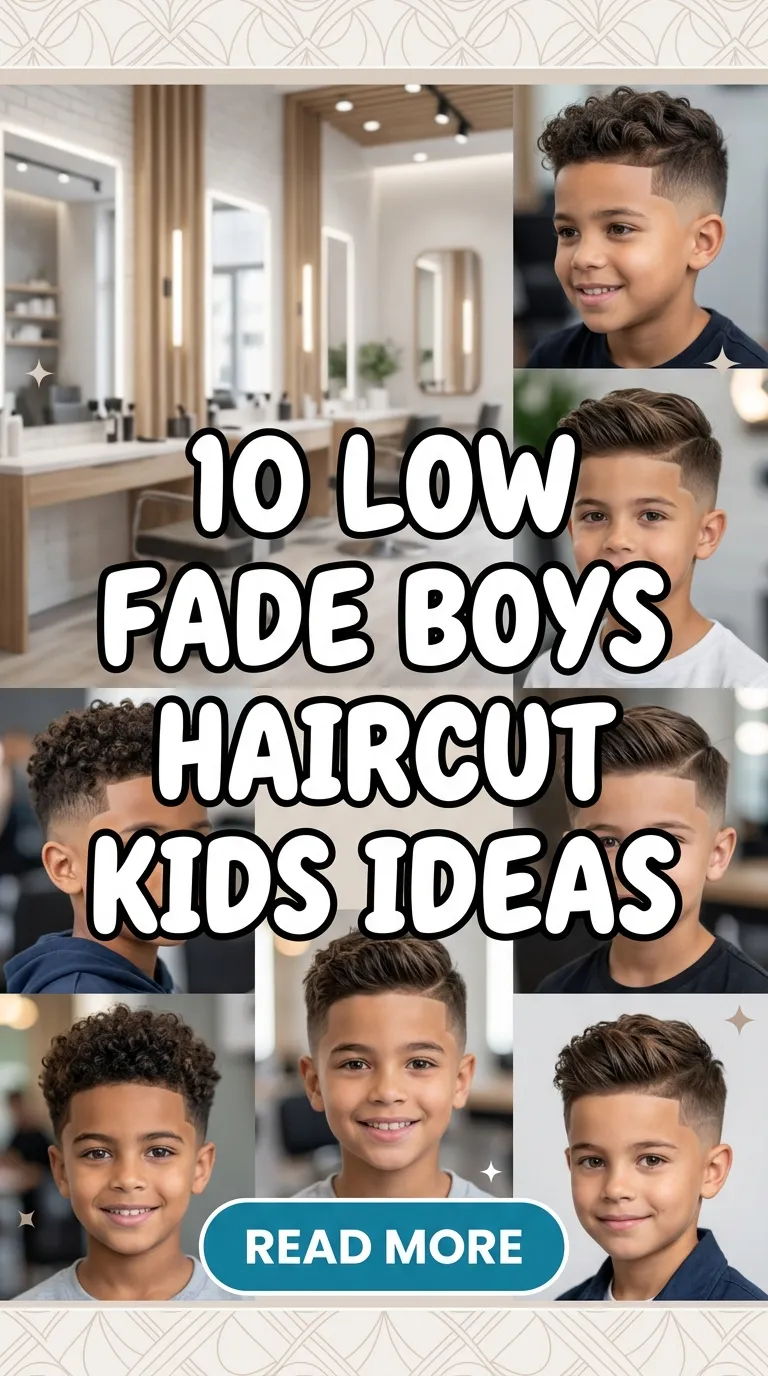 10 Low Fade Boys Haircut Kids Ideas