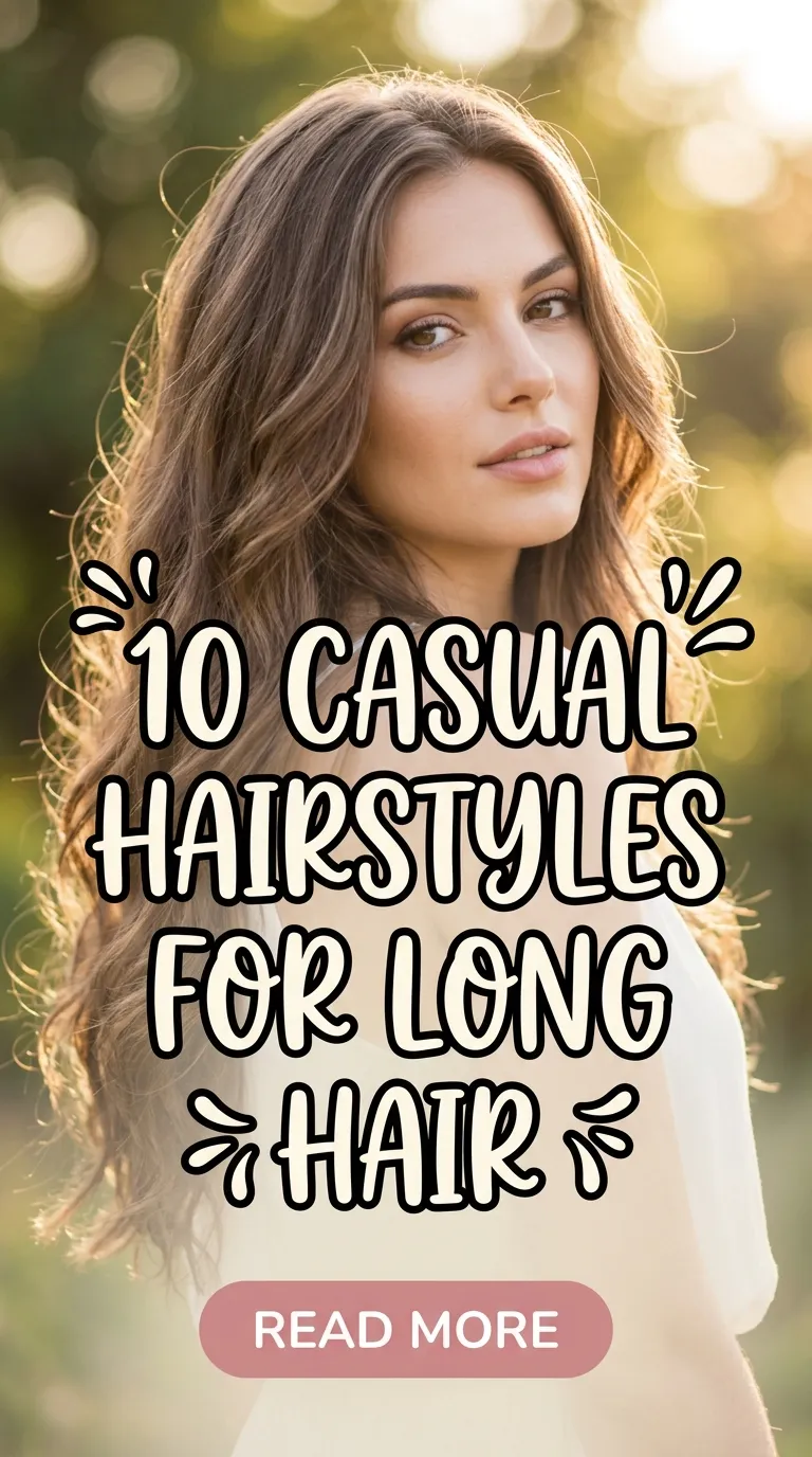 10 Casual Hairstyles for Long Hair