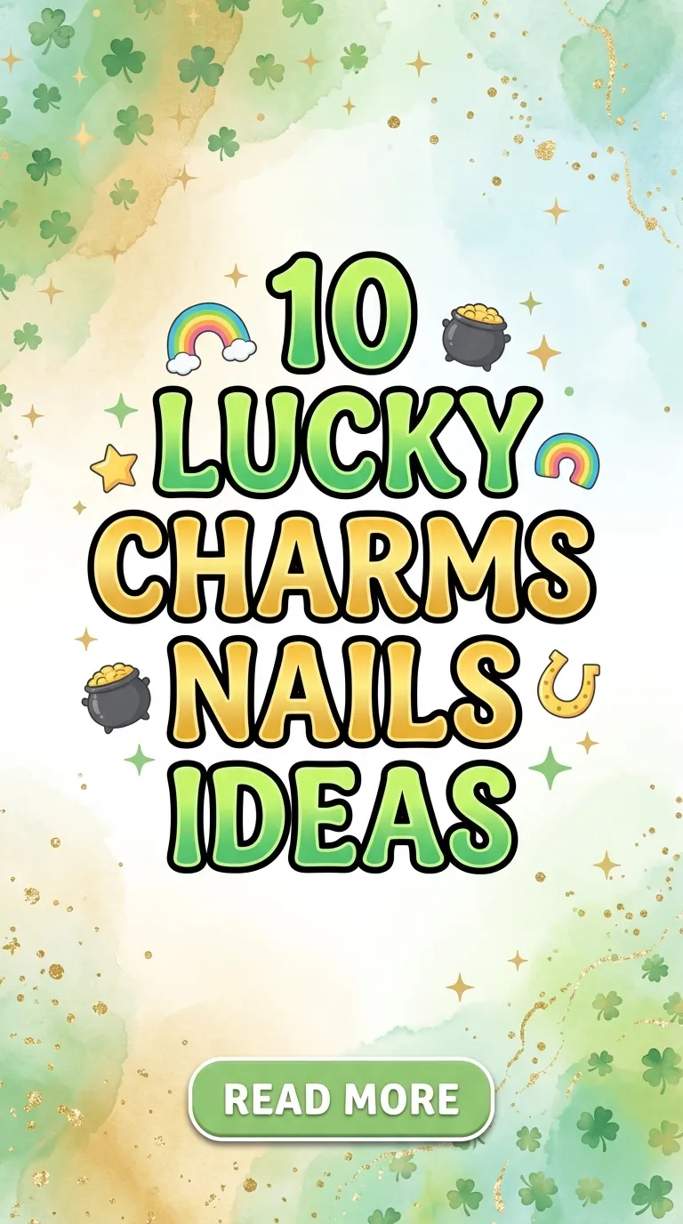 10 Lucky Charms Nails Ideas