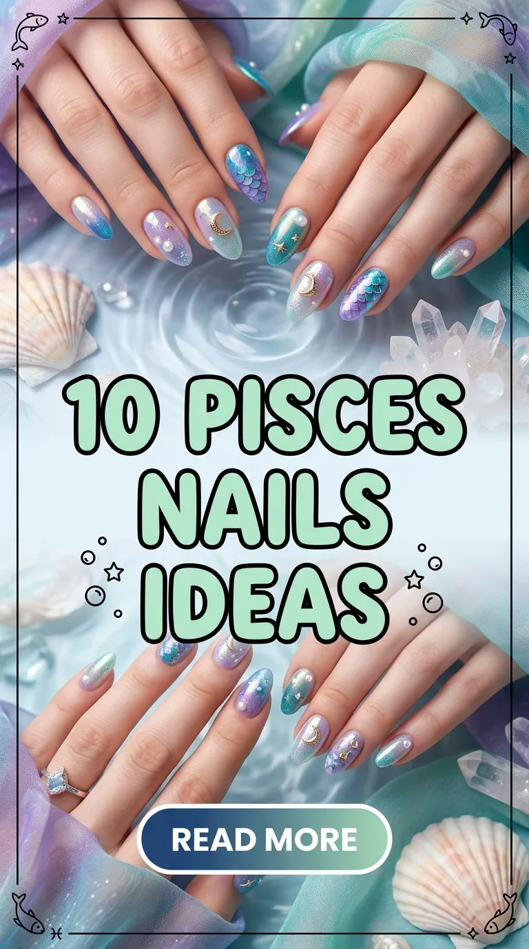 10 Pisces Nails Ideas