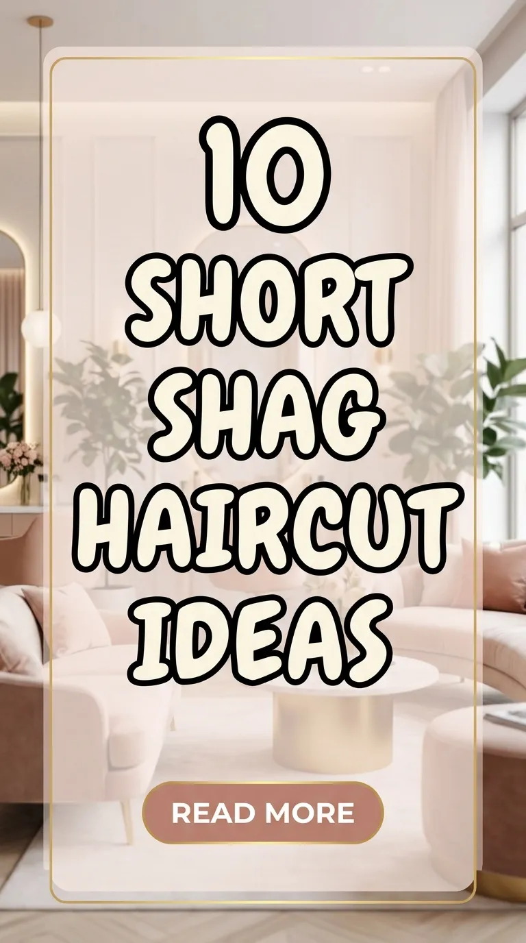 10 Short Shag Haircut Ideas