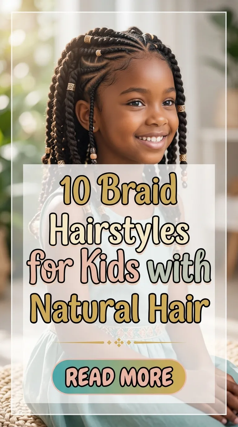10 Braid Hairstyles for Kids with Natural Hair
