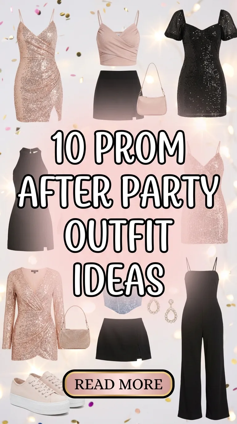 10 Prom After Party Outfit Ideas