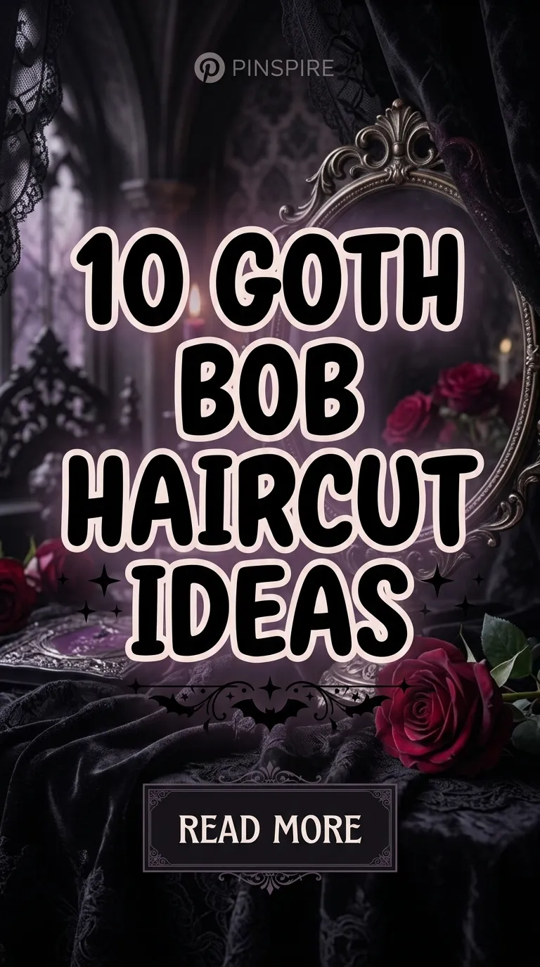 10 Goth Bob Haircut Ideas