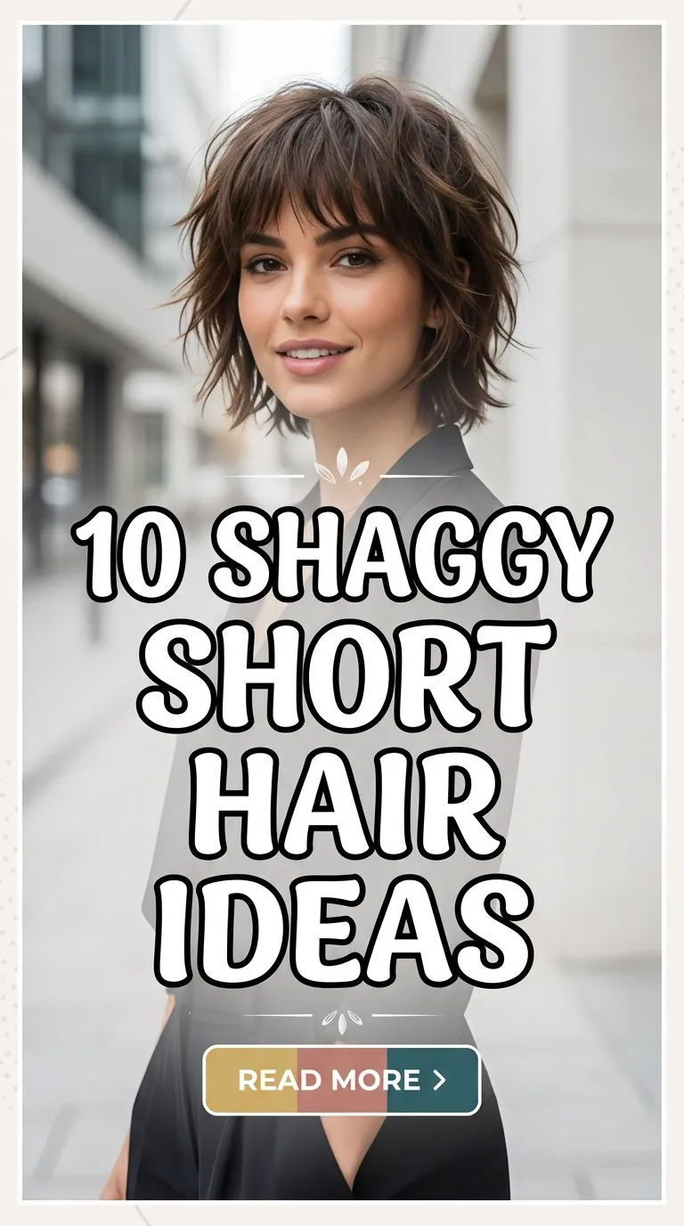 10 Shaggy Short Hair Ideas
