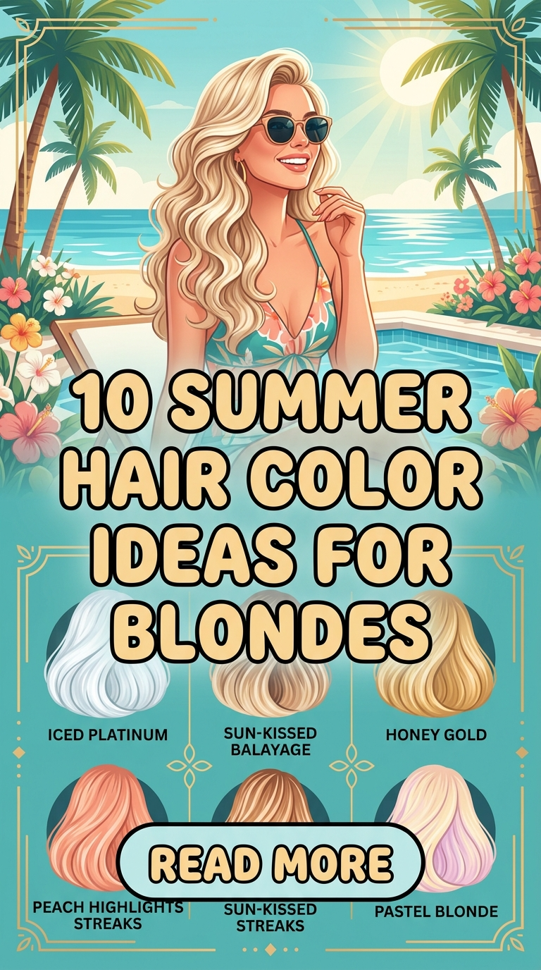 10 Summer Hair Color Ideas for Blondes