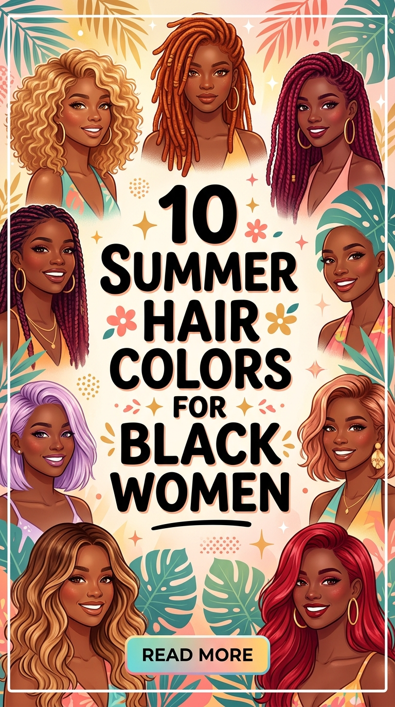 10 Summer Hair Colors for Black Women