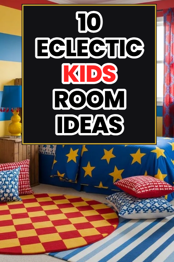 10 Eclectic Kids Room Ideas