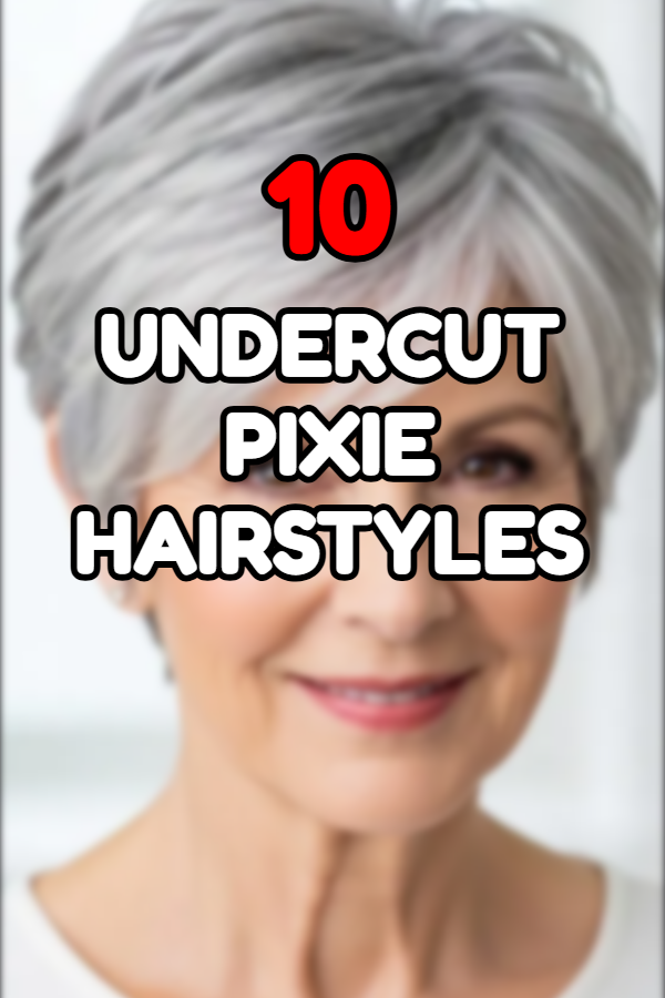 10 Undercut Pixie Hairstyles