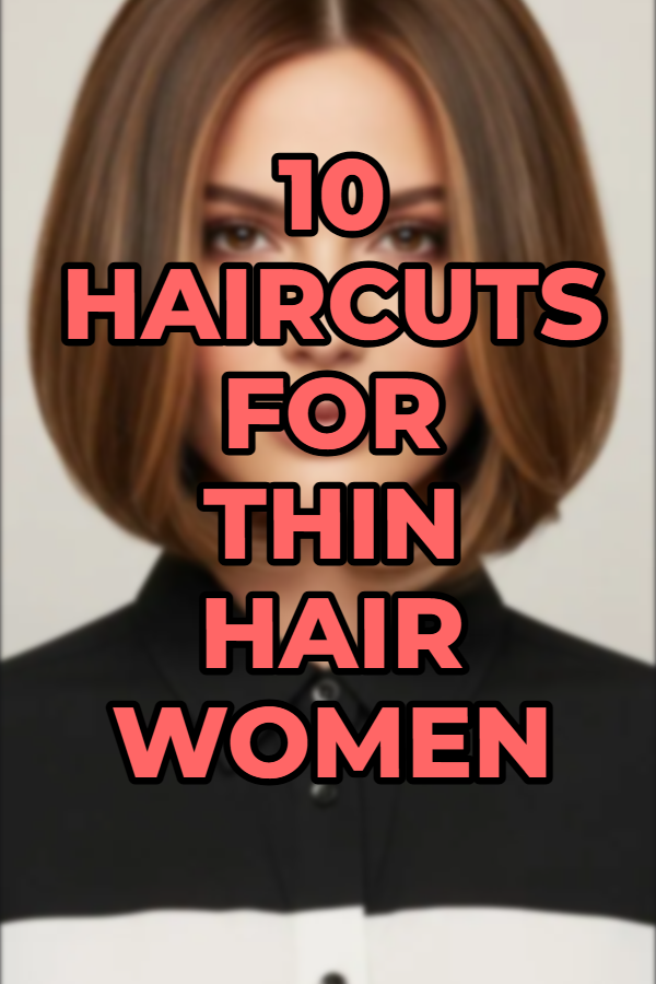 10 Haircuts for Thin Hair Women