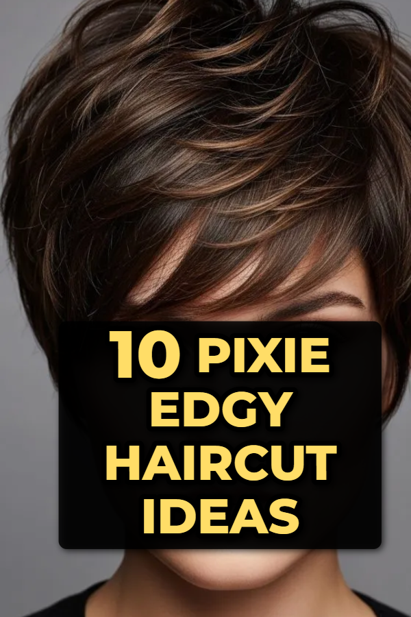 10 Pixie Edgy Haircut Ideas