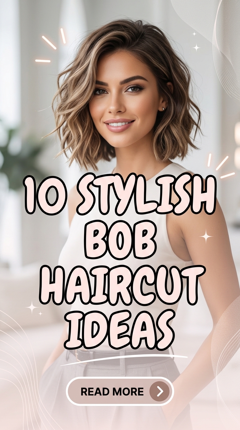 10 Stylish Bob Haircut Ideas