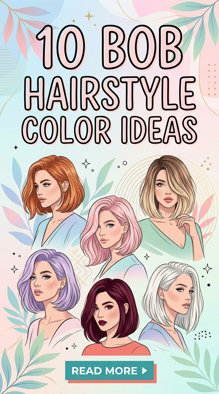 10 Bob Hairstyle Color Ideas