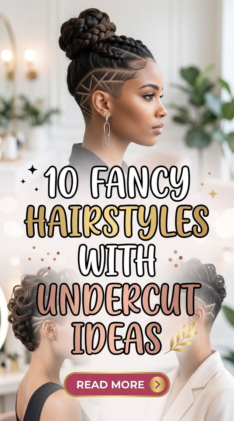 10 Fancy Hairstyles with Undercut Ideas