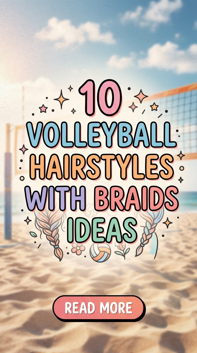 10 Volleyball Hairstyles With Braids Ideas