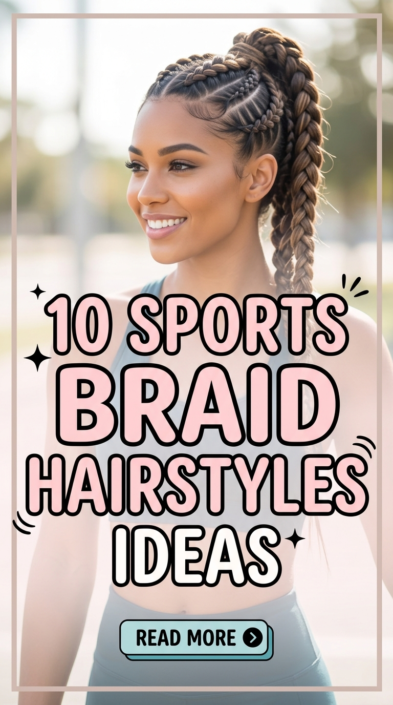 10 Sports Braid Hairstyles Ideas