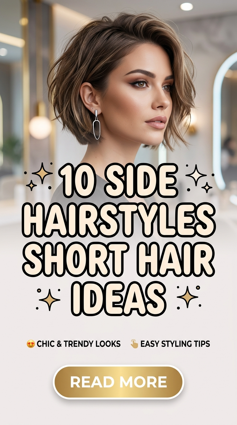 10 Side Hairstyles Short Hair Ideas