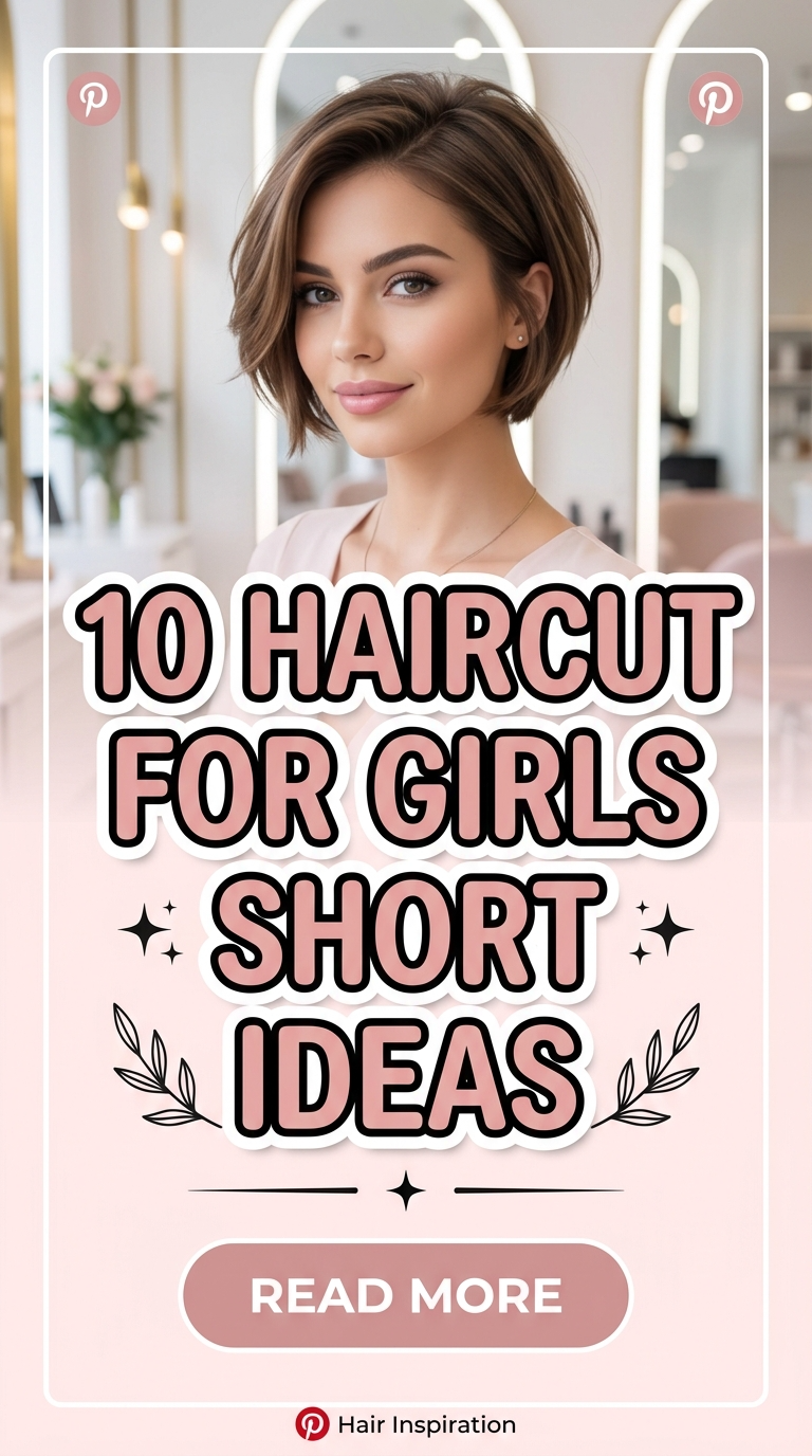 10 Haircut For Girls Short Ideas