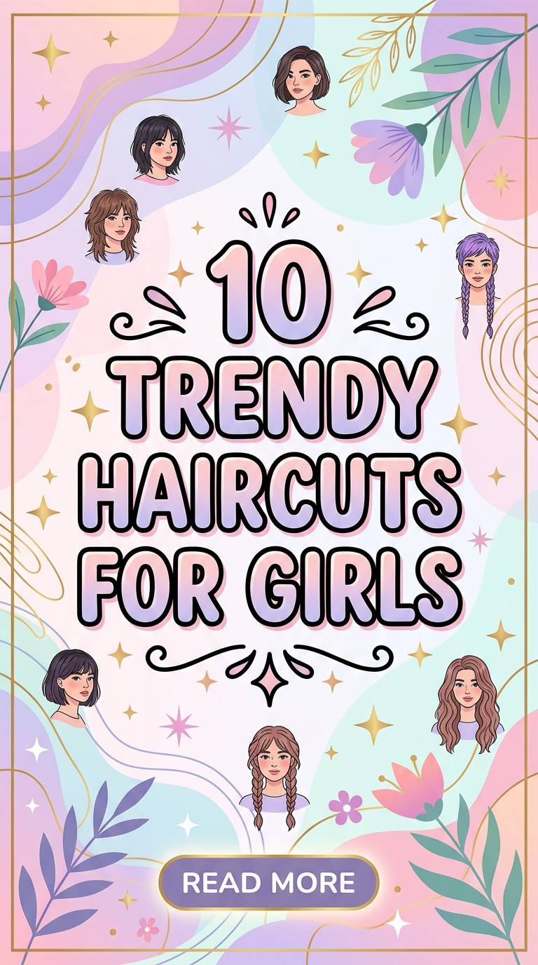 10 Trendy Haircuts for Girls