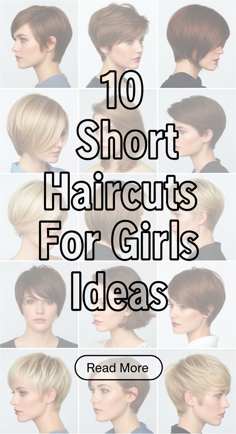 10 Short Haircuts For Girls Ideas
