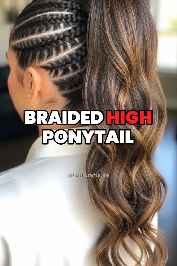 10 Prom High Ponytail Hairstyles Ideas