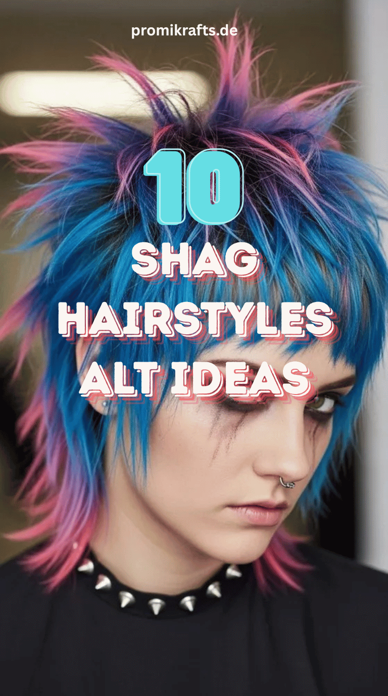 10 Shag Hairstyles Alt Ideas