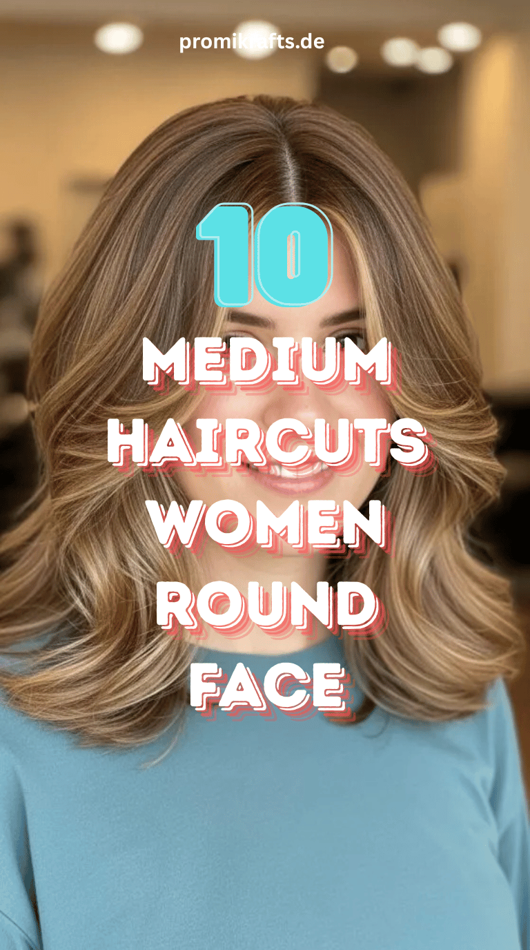 10 Medium Haircuts Women Round Face